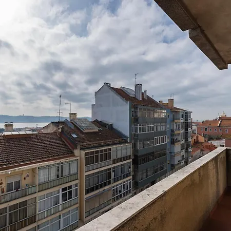 דירה Tagus Views ליסבון